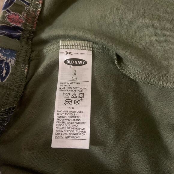 Old Navy Leggjngs Size Small Floral - Picture 4 of 4
